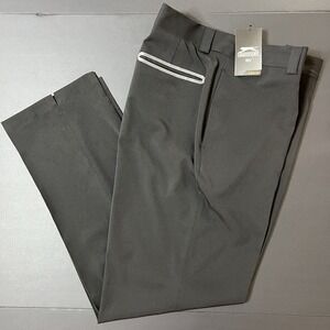 Slazenger Golf Tech Pants Modern Fit Straight Leg 36x32 Black NWT Athletic